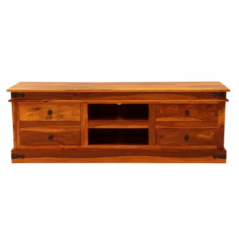 TV stolíky TV stolík 160x55x45 Jali z indického masívu palisander