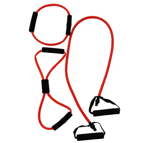 Ostatné fitness náradie Súprava gumových expanderov inSPORTline CE3300 70/110/120 cm / 3 kg