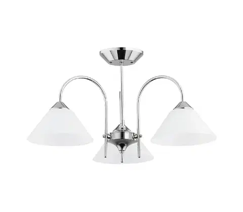 Svietidlá  Prisadený luster TAPER 3xE27/15W/230V lesklý chróm 25513
