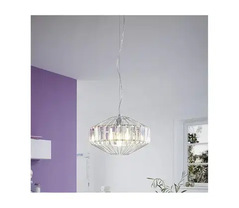 Svietidlá Eglo 96987 - Luster na lanku PEDROLA 1xE27/60W/230V 96987