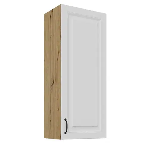 Kuchynské skrinky visiace Skrinka do kuchyne Stilo biely/artisan 45G-108 1F