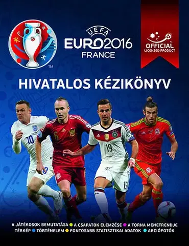 Futbal, hokej UEFA Euro 2016 Franciaország - Hivatalos kézikönyv
