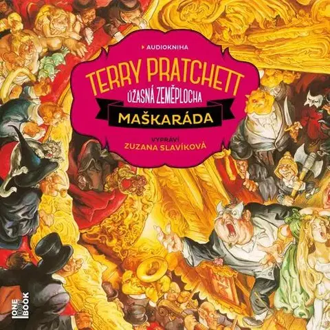 Sci-fi a fantasy OneHotBook Maškaráda - audiokniha na 2 CDmp3