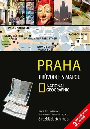 Slovensko a Česká republika Praha - Průvodce s mapou National Geographic 3. vydání - Kolektív autorov