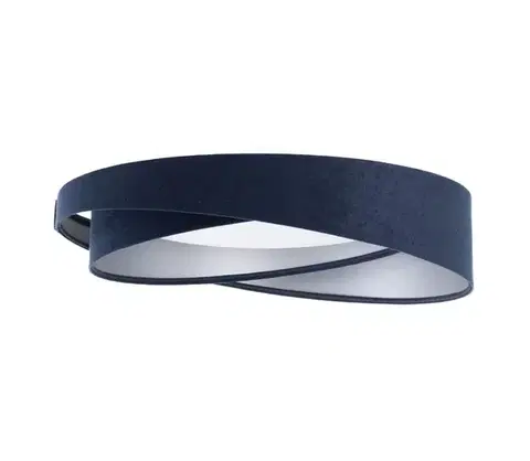 Svietidlá  LED stmievateľné stropné svietidlo SM. GALAXY M. LED/24W/230V, priemer 55 cm, modrá/strieborná + s diaľkovým ovládačom D-090-060-043-RC