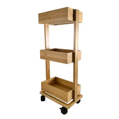 Kúpeľňové doplnky Regál 3-stupňový 31x18x71,5 cm FTC2233