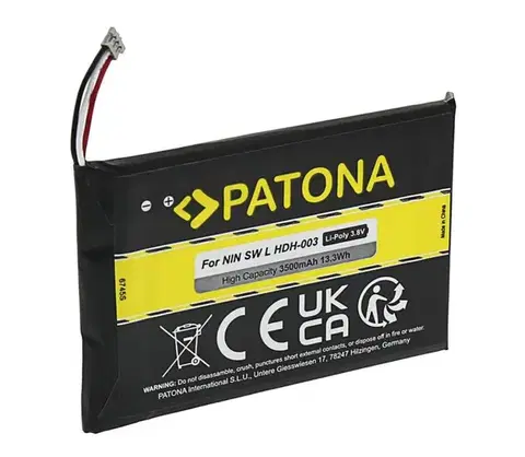 Predlžovacie káble PATONA - Aku Nintendo Switch Lite HDH-003 3500mAh Li-Pol 3,8V PT6745