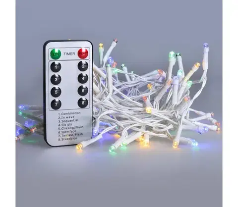 LED osvetlenie BRILAGI - LED Vianočná vonkajšia reťaz 120xLED/8 funkcií 9,5m IP44 multicolor + DO 1V903-OEM1