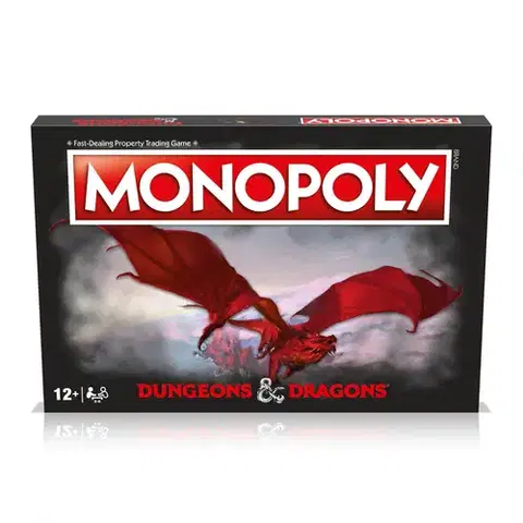 Hry v angličtine Winning Moves Hra Monopoly Dungeons and Dragons (hra v angličtine)