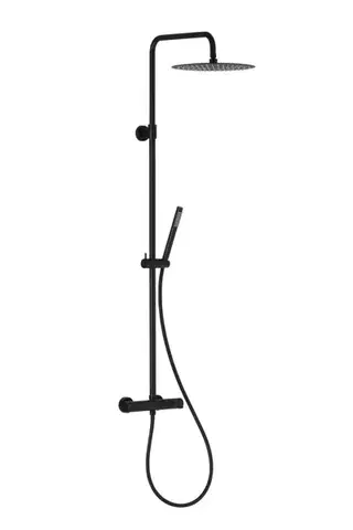 Kúpeľňové batérie KFA - Sprchová batéria MOZA PREMIUM, termostatická so sprchovým stĺpom (LONGER BAR) 5736-921-81