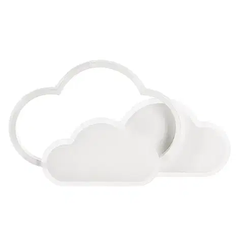 Stropná svetla LED stropné svietidlo Stropné svietidlo Clouds 24W 2800–6500K s diaľkovým ovládaním, biele tienidlo, nastaviteľná farba svetla, detská izba, obývačka