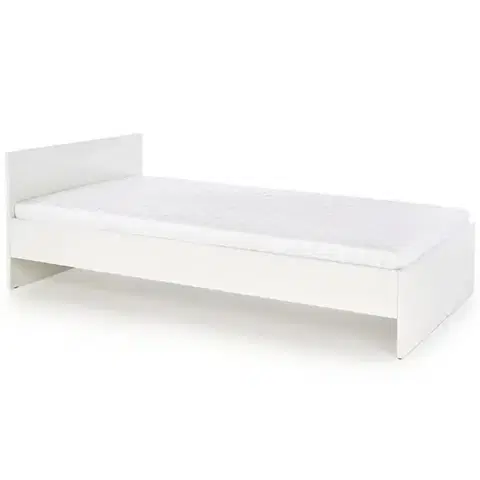 Postele pre dievčatá Posteľ Lima 90 biela
