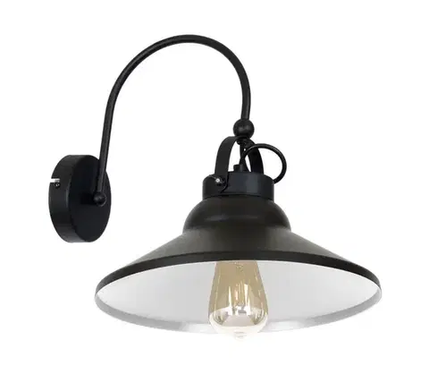 Svietidlá  Nástenné svietidlo IRON 1xE27/60W/230V 6224