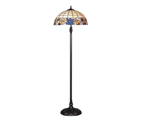 Lampy Prezent  - Stojacia lampa TIFFANY 2xE27/60W/230V 