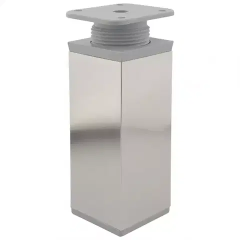 Nábytkové nohy a pätky Nábytková noha DAKP-27 100mm chróm STAHL