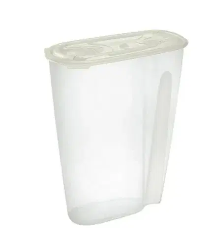Dózy na potraviny Kinekus Plastová dóza na sypké potraviny, 5L, 25,1x12,5x30,4cm, mix "Nuvola", TONTARELLI