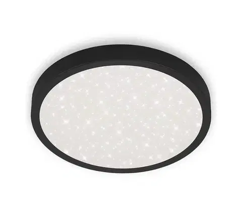 Svietidlá Briloner 3071-015 - LED Stropné svietidlo RUNA LED/24W/230V čierna 3071-015