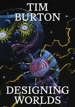 Film - encyklopédie, ročenky Tim Burton - Designing Worlds - Tim Burton