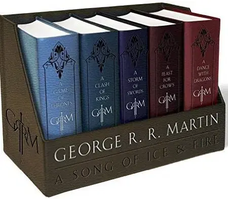 Cudzojazyčná literatúra Game Of Thrones Leather Cloth Box Set - George R. R. Martin