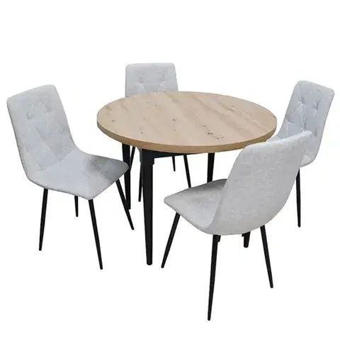 Jedálenské zostavy Jedálenská zostava1+4 Matylda artisan/čierna