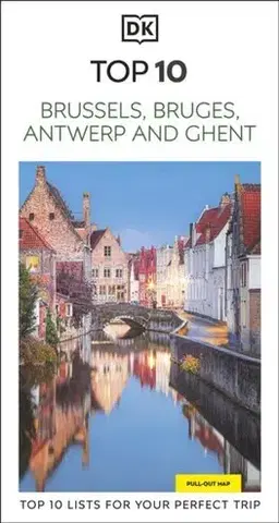 Európa DK Top 10 Brussels, Bruges, Antwerp and Ghent - neuvedený,DK Travel