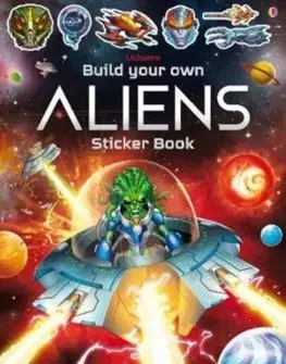 V cudzom jazyku Build Your Own Aliens Sticker Book - Simon Tudhope