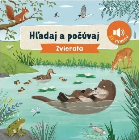 Zvukové knihy Hľadaj a počúvaj - Zvieratá - Lucy Barnard