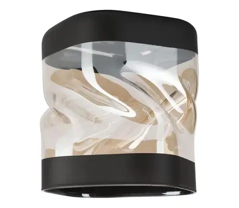 Lampy  Náhradné sklo k lustru HUGO E27 pr. 9,5 cm glass 126