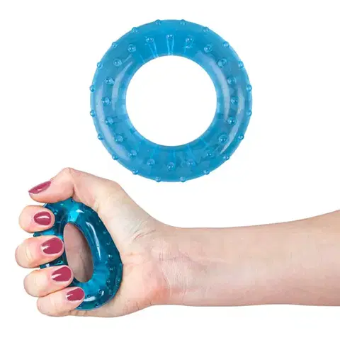 Ostatné fitness náradie Masážne posilňovacie koliesko inSPORTline Grip 70