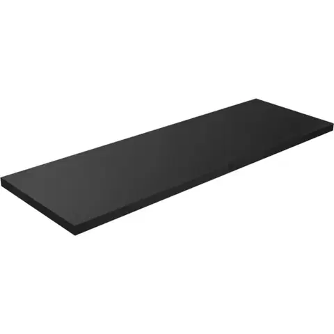 Kúpeľňový nábytok CERANO - Doska pod umývadlo Navira Pro - čierna matná - 160x3,6x46 CER-663106