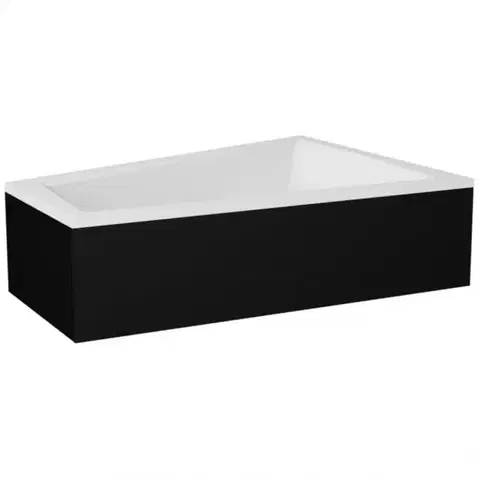 Panely k vaniam Panel na vaňu Intima Duo 180/125 L/P čierna