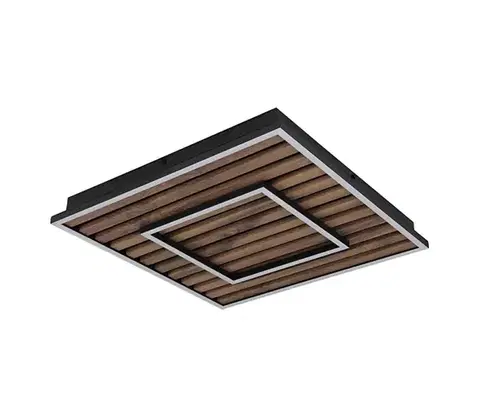 Svietidlá Globo 67345D1 - LED stropné svietidlo WOODY LED/36W/230V 3000K 45x45 cm 67345D1
