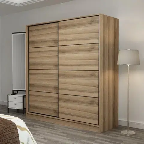 Šatňové skrine Šatníková skriňa Kale - 3170
