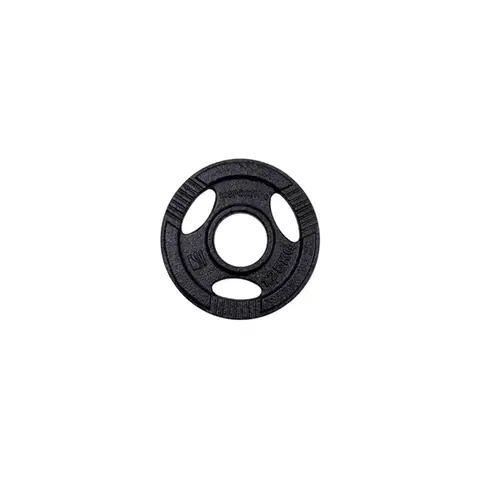 Závažia k činkám Liatinový olympijský kotúč inSPORTline Hamerton Black 1,25 kg 50 mm