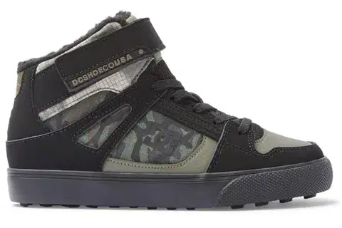 Obuv jesenná a zimná DC SHOES DC Pure Winter High-Top Boys Veľkosť: 28 EUR