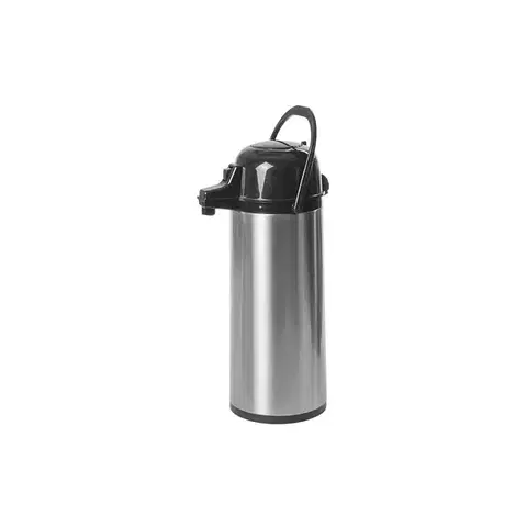 Termosky a termohrnčeky MAKRO - Termoska dávkovacia s pumpičkou 1,9L, nerez / umelá hmota