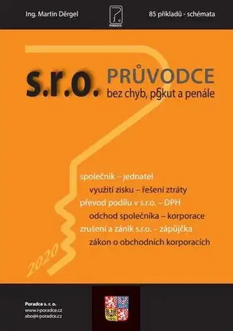 Dane, účtovníctvo Společnost s ručením omezeným v daních a účetnictví - Děrgel Martin