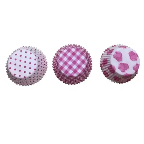 Dekorácie a bytové doplnky Košíčky na muffiny 60 ks mix