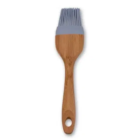Maslovačky Kinekus Maslovačka silikón/bambus, 22cm, modrá