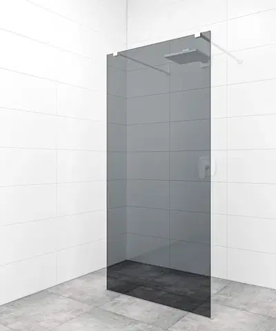 Sprchové dvere Sprchová zástena Walk-in 90 cm SAT vo farbe profilu biela SATBWI90KSZAVB SATBWI90KSZAVB