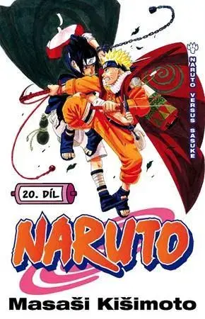 Manga Naruto 20: Naruto versus Sasuke - Kišimoto Masaši
