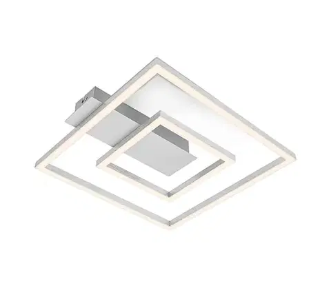 Svietidlá Briloner - LED Stropné svietidlo FRAME LED/22W/230V 3000K 30x32 cm matný chróm 3772-019