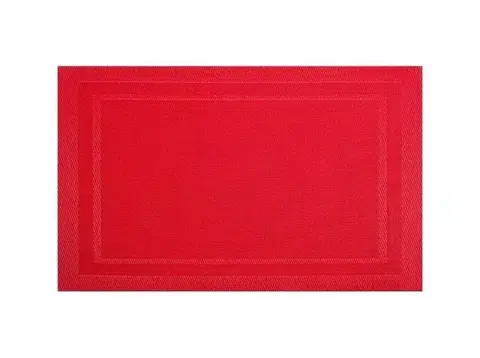 Obrusy Kinekus Prestieranie na stôl, 30x45 cm červené, PVC