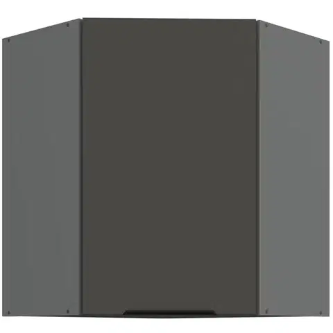 Kuchynské skrinky visiace Kuchynská skrinka Aria-Gr/Ant Anti Fingerprint 60x60 Gn-72 1f (45°)