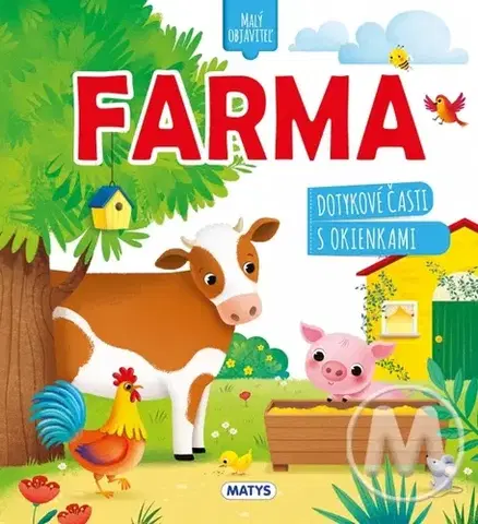 Leporelá, krabičky, puzzle knihy Malý objaviteľ - Farma