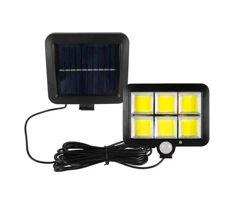 Záhradné lampy  LED solárny reflektor so senzorom LED/1,5W/3,7V 6000K IP44 1200 mAh KTLPMZB
