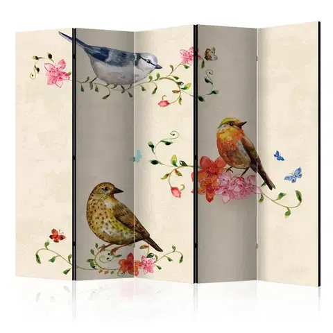 Paravány Paraván Bird Song Dekorhome