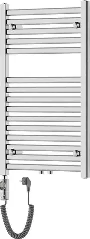 Radiátory do kúpeľne MEXEN/S - Hades radiátor + vykurovacia tyč 800 x 500 mm, 300 W, chróm W104-0800-500-2300-01