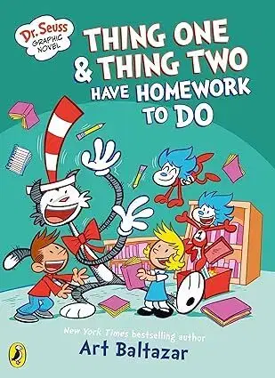 Fantasy, upíri Dr Seuss Graphic Novel: Thing One and Thing Two Have Homework to Do - Art Baltazar