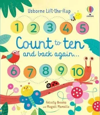 Leporelá, krabičky, puzzle knihy Count to Ten and Back Again - Felicity Brooks,Magali Mansilla